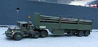 SZgM Magirus Deutz A 6500 mit Schwerlastaufleger 12t