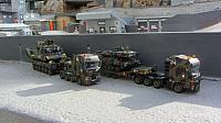 Schwerlasttransportfahrzeuge der belgischen Armee / NATO