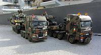Schwerlasttransportfahrzeuge der belgischen Armee / NATO